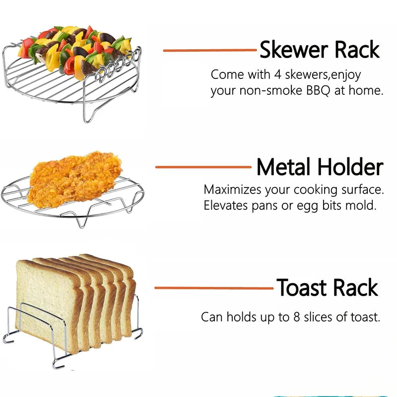Airfryer Roostersets
