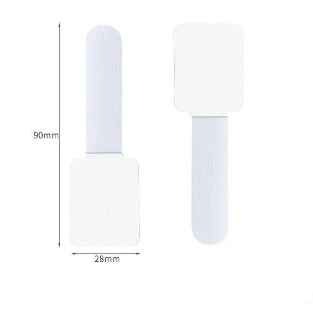Klittenbandbinder met plakstrip