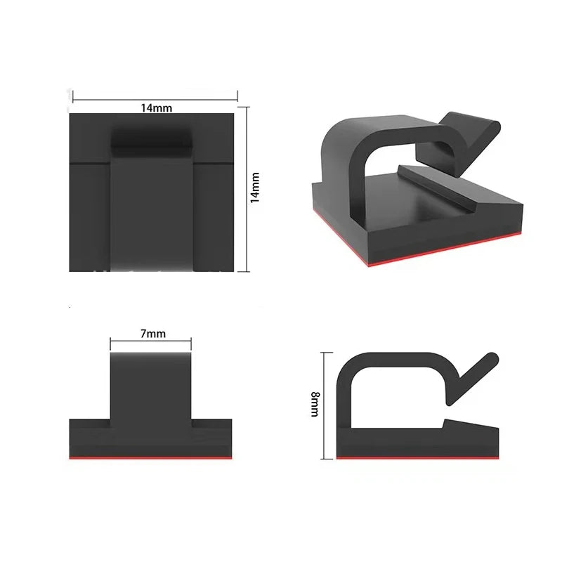 Zelfklevende Organizerclips