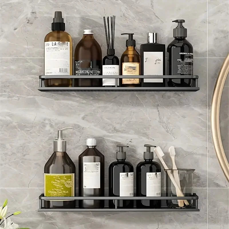 Wandrek van Aluminium – Stijlvolle Badkamer Organizer
