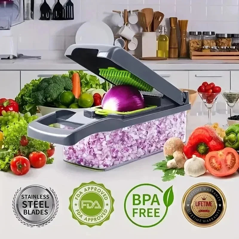 14-in-1 Multifunctionele Groentesnijder