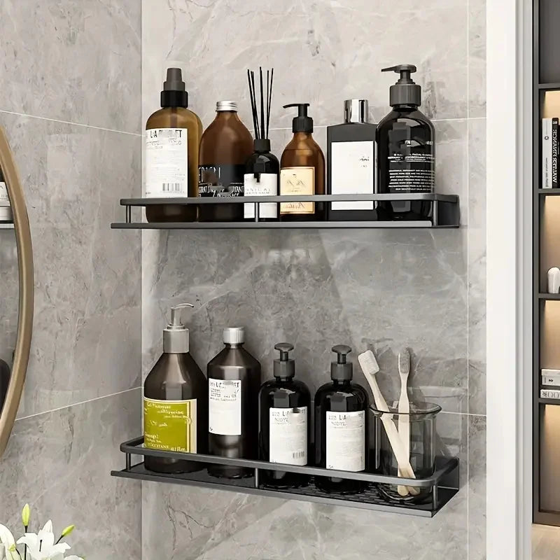 Wandrek van Aluminium – Stijlvolle Badkamer Organizer