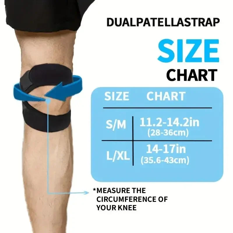 Dubbele Patellaband Kniebrace