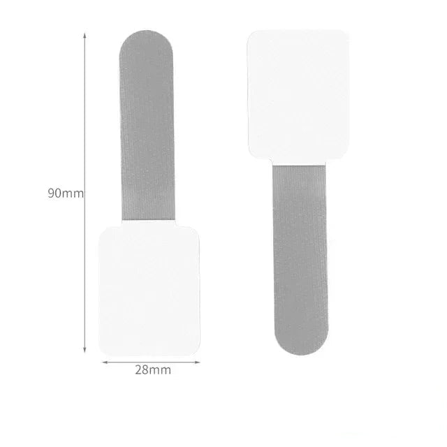 Klittenbandbinder met plakstrip