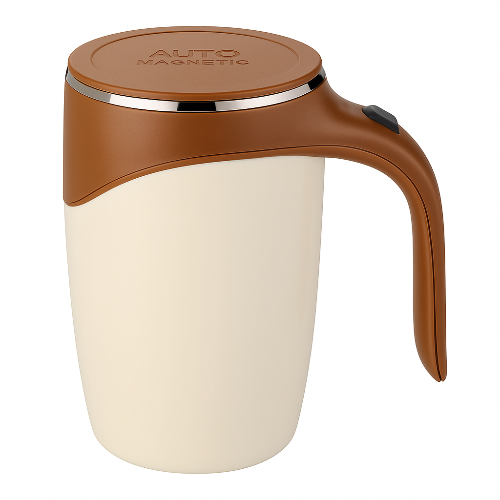 Automatic stirring mug