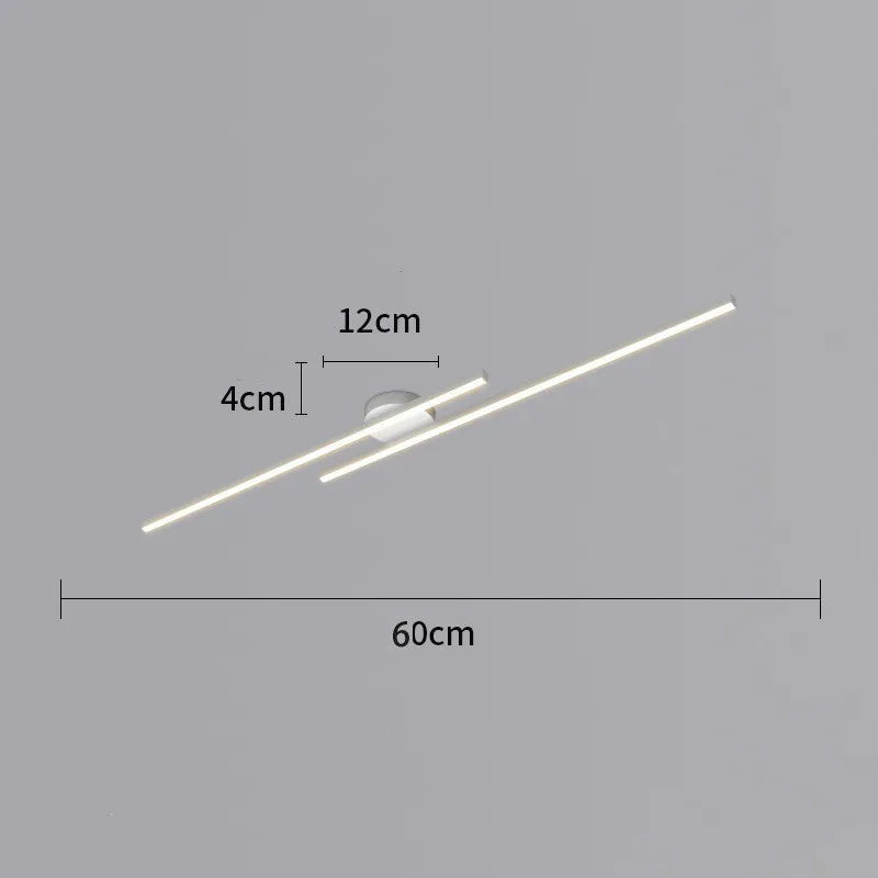 Moderne Aluminium LED Plafondlamp
