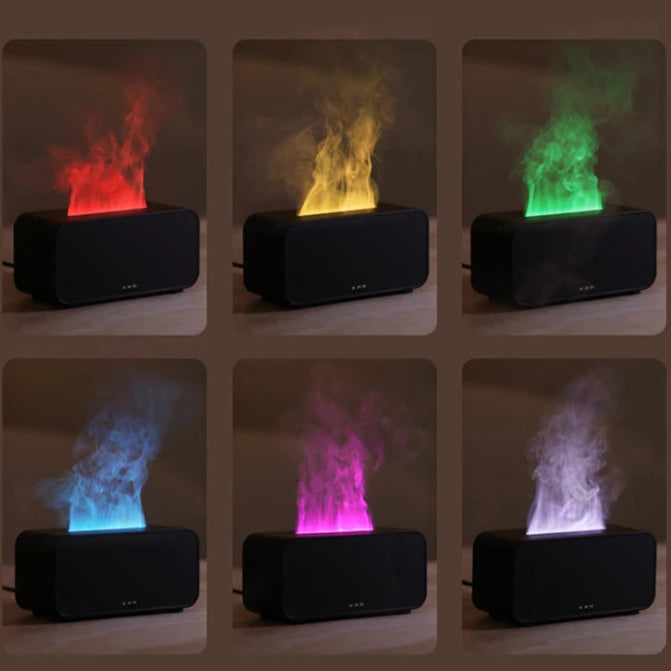 Kinscoter Vlam-effect Aromatherapie Diffuser