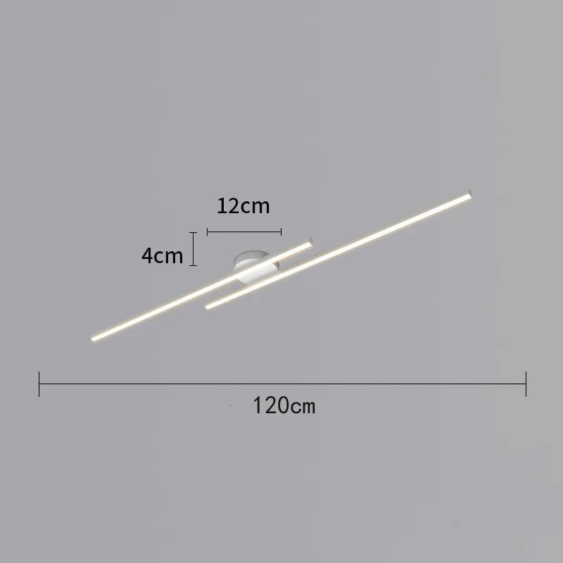 Moderne Aluminium LED Plafondlamp